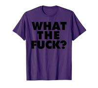 What The Fuck T-Shirt, Homme, Violet, L