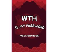 What The Heck Is My Password, Funny Internet Password Book, Organizer, Tracker, Log Book, Vintage Book Design, Gift Idea For Grandma, Nana, Dad, Mom For Christmas
