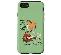 What The Horse Calls Play - Jeu de Cheval, Singe Business Meme Coque pour iPhone SE (2020) / 7/8
