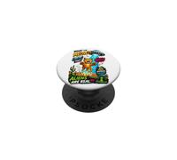 What The Meow Funny Cat UFO Abduction Sci-FI Alien PopSockets PopGrip Adhésif