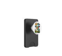 What The Meow Funny Cat UFO Abduction Sci-FI Alien PopSockets PopWallet pour MagSafe