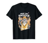 What The Phoque Fier d’être Français Patriote de France T-Shirt