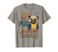 What The Pug are You Looking At - Chiot Pet Lover Dog Lover T-Shirt