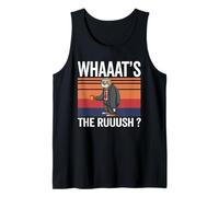 What The Rush Funny Sloth with Coffee Débardeur