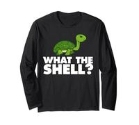 What The Shell : Carapace de Tortue drôle, Oui Manche Longue