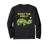 What The Shell Turtle Lover Tortue Keeper Manche Longue