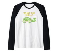 What The Shell Turtle Lover Tortue Keeper Manche Raglan