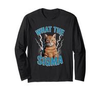 What The Sigma Meme Cat Lightning Viral Power Energy Manche Longue