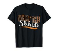 What The Skibidi Funny Meme Slang Rizz Brainrot Ironic Y2k T-Shirt