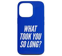 What Took You So Long Amoureux de Course à Pied Coque pour iPhone 13 Pro