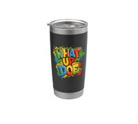 What Up Doe | Graffiti Style Michigan Gobelet isotherme en acier inoxydable double paroi