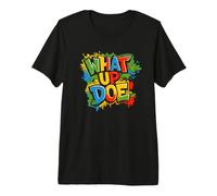 What Up Doe | Graffiti Style Michigan T-Shirt Haut de Gamme