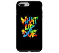 What Up Doe | Graffiti Style Urban Detroit Michigan Coque pour iPhone 7 Plus/8 Plus