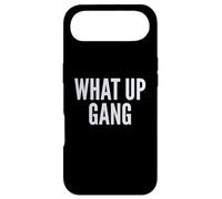 What Up Gang Fun Vlogger Influencer Joke Humor Coque pour iPhone Air