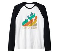 What Up Succa ? Amoureux des Plantes succulentes Cactus Cactus Jardinier Manche Raglan