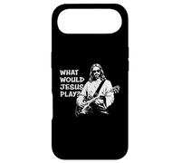 What Would Jesus Play? Funny Jesus Meme Jouant de la Guitare Coque pour iPhone Air