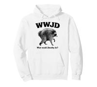 What Would Jimothy Do? WWJD Funny Seattle Raccoon Joke Sweat à Capuche