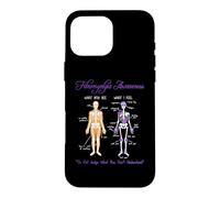 What You See What I Feel Skeleton Fibromyalgia Awareness Coque pour iPhone 16 Pro Max