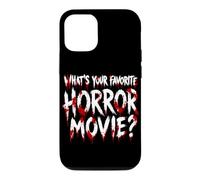 What Your Favorite Horror Movie Halloween Horror Citation Coque pour iPhone 12/12 Pro