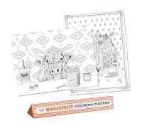 Whataburger Coloring Posters: Fun Food-themed Jumbo Coloring for Kids and Adults