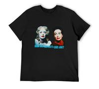 Whatever Happened ER Baby Jane T-Shirt Bette Davis Joan Crawford Crew Neck Unisex Short Sleeve T-Shirt M