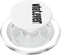 Whatever is True Philippians 4:8 Écriture du Verset de la Bible PopSockets PopGrip pour MagSafe