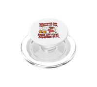Whatever Life Throws At You Duck Citation Humoristique PopSockets PopGrip pour MagSafe