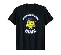 Whatever You Say Blue Kawaii Funny Softball Player Humour T-Shirt