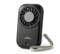WHATOOK Mini ventilateur portatif, 11000 tr/min, puissant, avec 5 vitesses, 56 g, ultra léger, portable, pour les voyages et les déplacements, rechargeable par USB-C, pour le maquillage