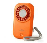 WHATOOK Mini ventilateur portatif, 11000 tr/min, puissant, avec 5 vitesses, 56 g, ultra léger, portable, pour les voyages et les déplacements, rechargeable par USB-C, pour le maquillage