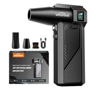WHATOOK Souffleur Air Comprimé, 250000 TR/Min, Affichage LED