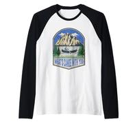 What's Canoe with You Mountain Funny Camping Canoë Manche Raglan