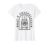 What's Crackalackin Funny Christmas Casse-Noisette Art T-Shirt Graphique avec Valeur