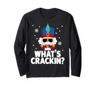 Whats Crackin Casse-Noisette de Noël Amusant pour Hommes, Enfants, Adolescents, garçons Manche Longue