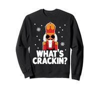 Whats Crackin Casse-Noisette de Noël Amusant pour Hommes, Enfants, Adolescents, garçons Sweatshirt