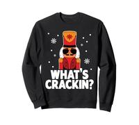 Whats Crackin Casse-Noisette de Noël Amusant pour Hommes, Enfants, Adolescents, garçons Sweatshirt