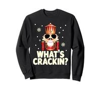 Whats Crackin Casse-Noisette de Noël Amusant pour Hommes, Enfants, Adolescents, garçons Sweatshirt
