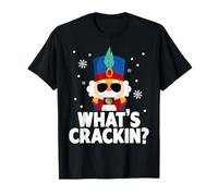 Whats Crackin Casse-Noisette de Noël Amusant pour Hommes, Enfants, Adolescents, garçons T-Shirt