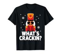 Whats Crackin Casse-Noisette de Noël Amusant pour Hommes, Enfants, Adolescents, garçons T-Shirt