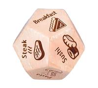 Whats for Dinner Dice - Dés alimentaires pour couples, dés alimentaires pour couples, motifs mignons, dés alimentaires pour couples, dés multifonctionnels et amusants pour petit ami, petite amie, mari