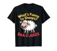 What's Funny to Sheeps? Baa-d Jokes - T-Shirt