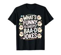What's Funny to Sheeps? Baa-d Jokes |- T-Shirt