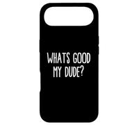 What's Good My Dude Meme Niveaux drôles d'ironie Meme Coque pour iPhone Air
