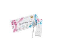 What's My Baby® Gender Prediction Test Kit - Early Pregnancy Prenatal Sex Test - Predict if Your Baby is a GIRL or BOY in Less Than a Minute. Fun Gender Reveal !