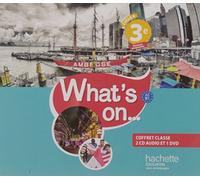 What's on... anglais cycle 4 / 3e - Coffret CD/DVD classe - éd. 2017: enregistrements audio et vidéo