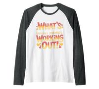 What's on My Mind Working Out Fitness Thoughts - Manche Raglan