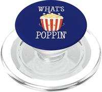 What's Poppin Funny Popcorn PopSockets PopGrip pour MagSafe