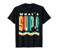 What's Sup Stand Up Paddle Board Paddling Vintage Supboard T-Shirt