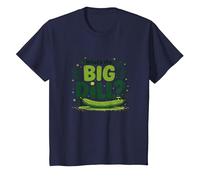 What's The Big Dill Funny Pickle Pun Foodie Humour T-Shirt, Enfant, Bleu Marine, 12 Ans