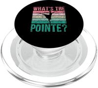 What's The Pointe Dancer Ballerine Hobby PopSockets PopGrip pour MagSafe
